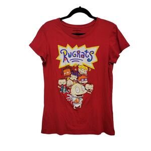 Rugrats T Shirt Juniors XL Red 674